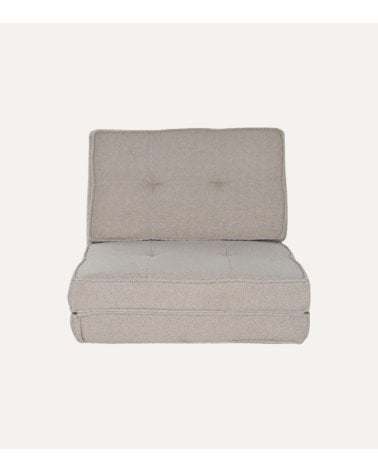 Sofá Cama Plegable de Metal y Poliéster