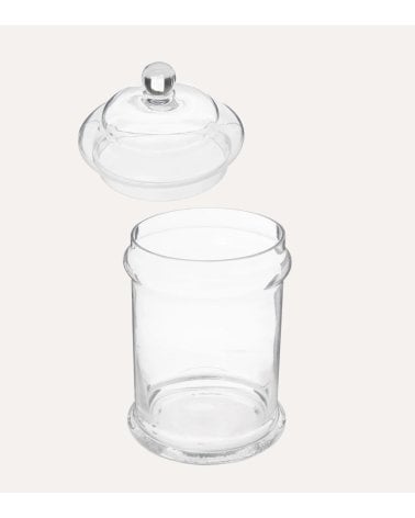 Bombonera Alta de Cristal para Dulces