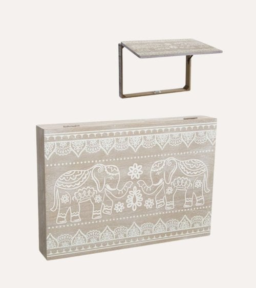 Cuentacontador de Elefantes de Madera