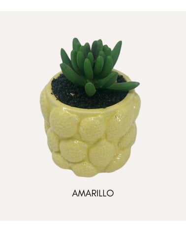 Planta Decorativa con Maceta de Limones