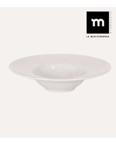 Plato para Pasta de Porcelana Ivory
