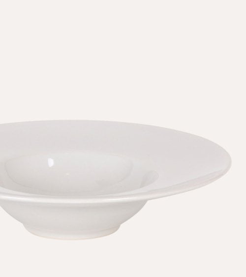 Plato para Pasta de Porcelana Ivory
