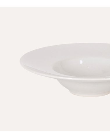 Plato para Pasta de Porcelana Ivory