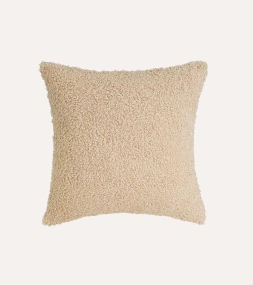Cojín Cuadrado Boucle de Poliéster