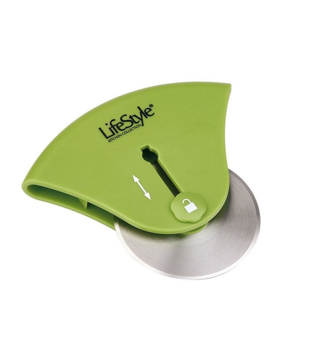 Cortador de Pizza con Cuchilla Retráctil