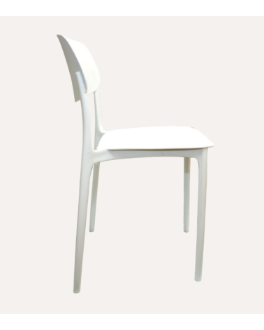 Silla de Plástico Blanca