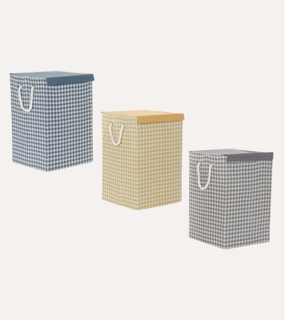 Cesta de Ropa Cuadrada de Poliéster