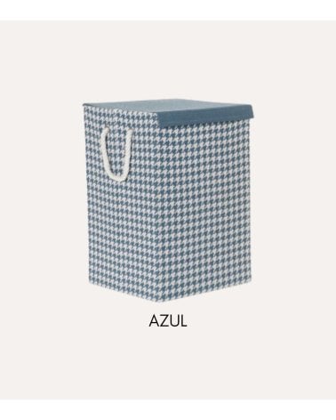 Cesta de Ropa Cuadrada de Poliéster