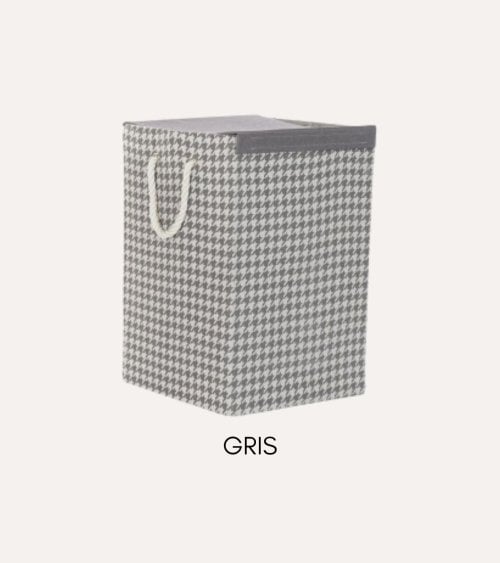 Cesta de Ropa Cuadrada de Poliéster