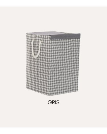 Cesta de Ropa Cuadrada de Poliéster