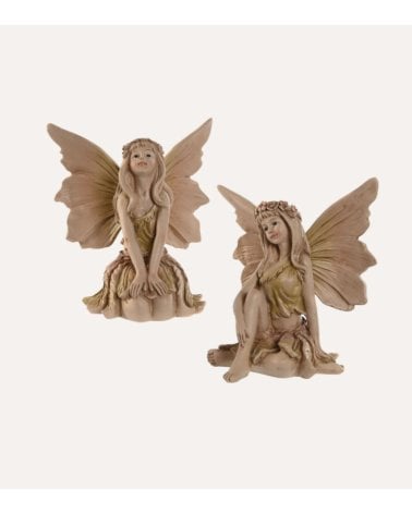 Figura Decorativa Hada de Resina