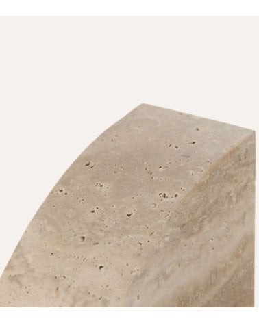 Sujetalibros Travertino de Mármol