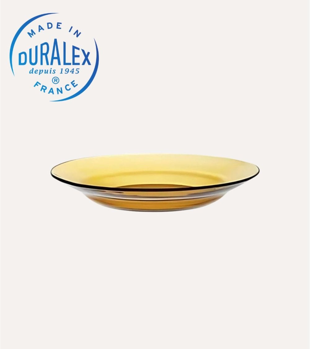 Plato Hondo Ambar Lys de Duralex