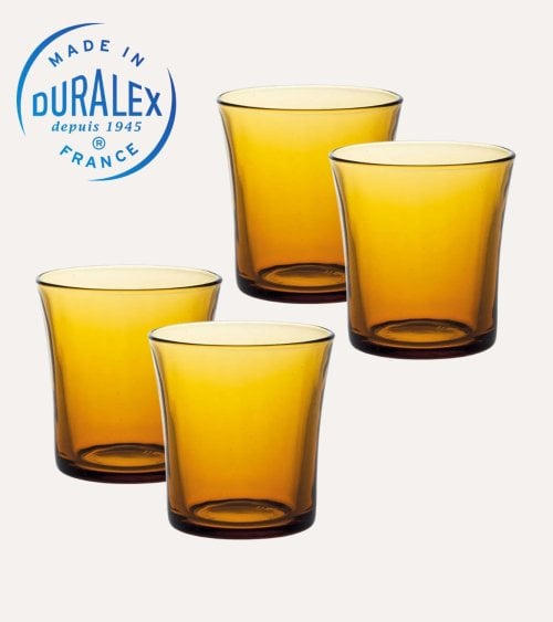 Set de 4 Vasos Ambar Lys de Duralex
