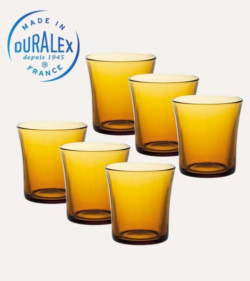 Set de 6 Vasos Ambar Lys de Duralex