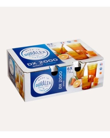 Set de 6 Vasos Ambar Lys de Duralex