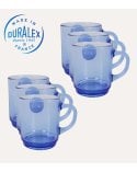 Set de 6 Tazas Apilables Marine Lys de Duralex