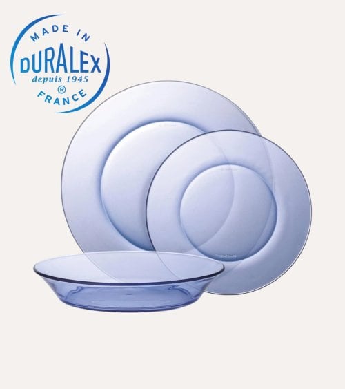 Vajilla de 12 Piezas Marine Lys de Duralex