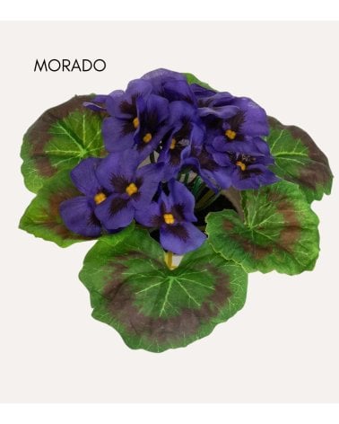 Flores Decorativas Pensamiento en Maceta