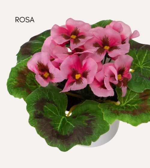 Flores Decorativas Pensamiento en Maceta