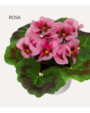 Flores Decorativas Pensamiento en Maceta