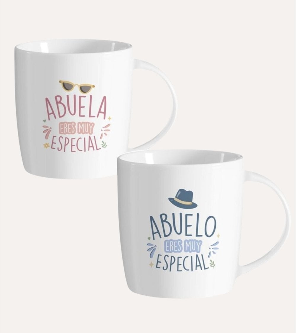 UNA TAZA DE REGALO PARA EL ABUELO ASÍ SE VE EL MEJOR ABUELO DEL MUNDO DESDE SU NIETO