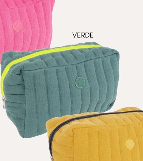 Neceser de Algodón Colorido para Viaje