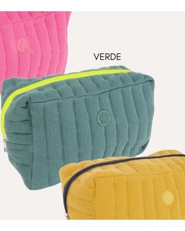 Neceser de Algodón Colorido para Viaje