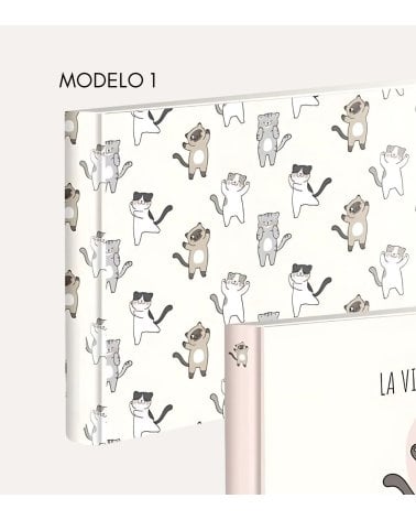 Álbum de Fotos con Diseño de Gatitos