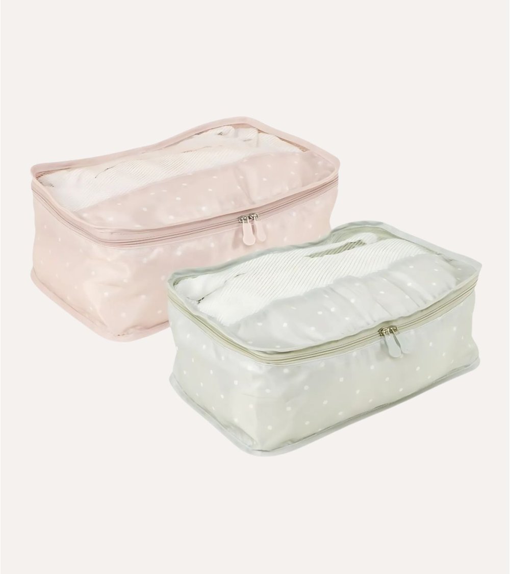 Organizador de Ropa para Maleta Pastel