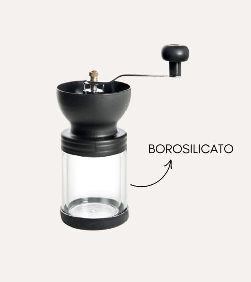Molinillo de Café de Borosilicato y Cerámica2