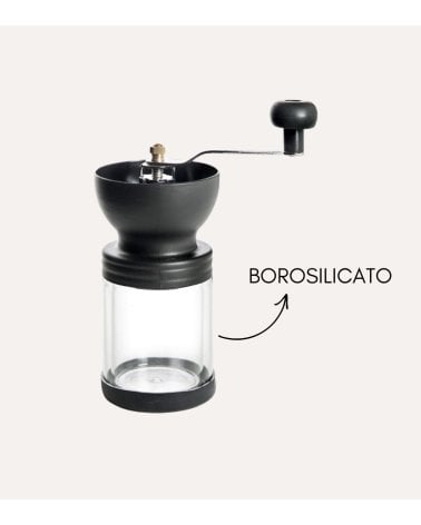 Molinillo de Café de Borosilicato y Cerámica2
