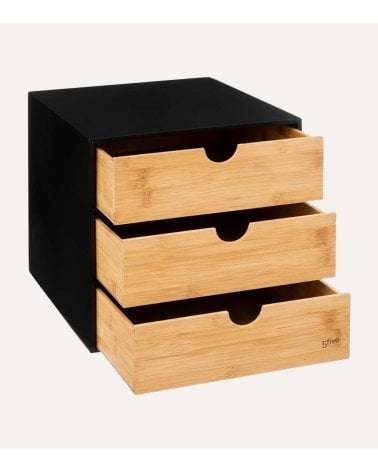 Cajonera Organizadora para Escritorio Bava de Bambú