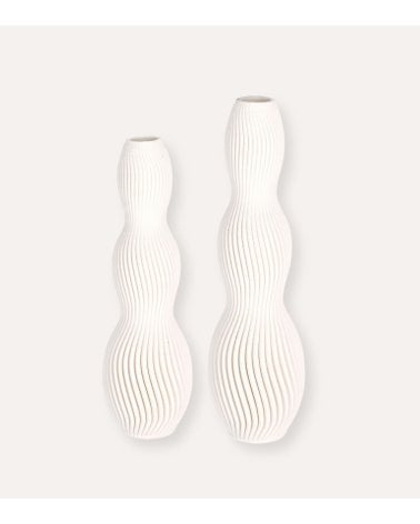 Jarrón Svenna de Cerámica Impresa en 3D