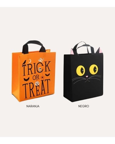 Bolsa de Papel para Caramelos de Halloween
