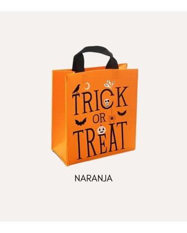 Bolsa de Papel para Caramelos de Halloween