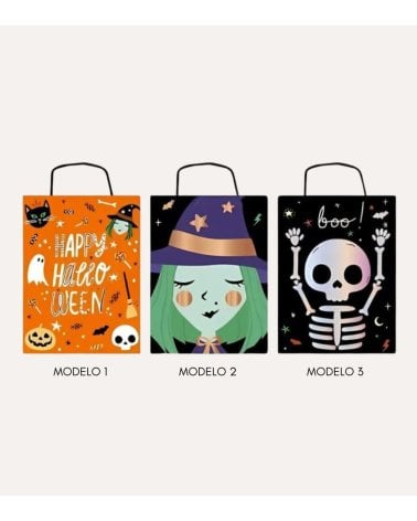 Bolsa de Papel Truco o Trato de Halloween