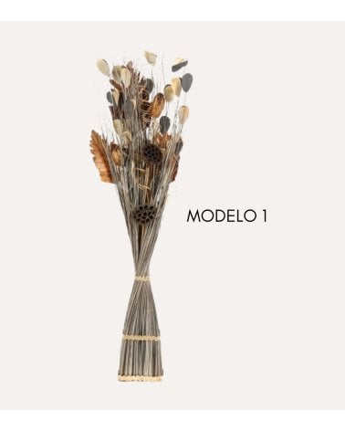 Ramo Otoñal de Flores Secas para Interior