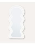 Espejo Creamy Vertical con Curvas