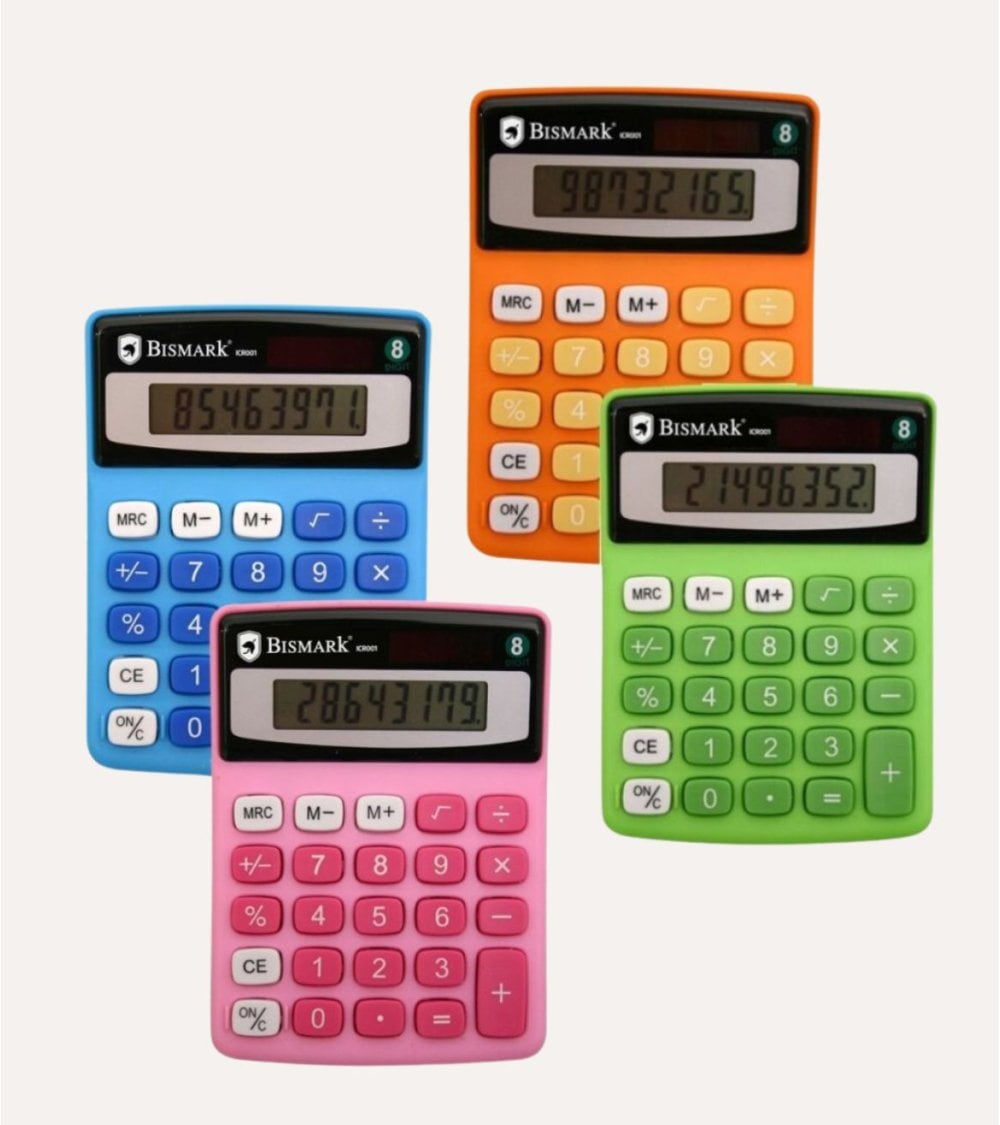 Calculadora Escolar de 8 Digitos