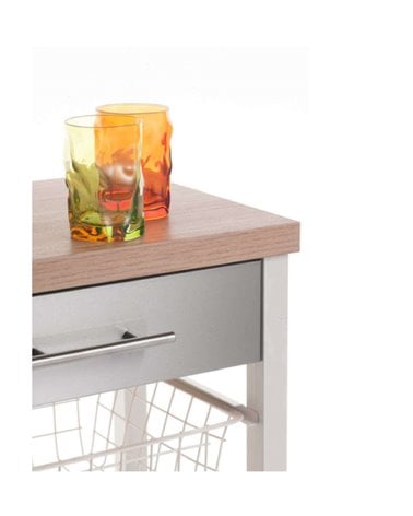 Carro de Cocina Onda con Tres Cestas y Un Cajón