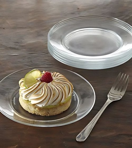 Plato de Postre Transparente Lys de Duralex