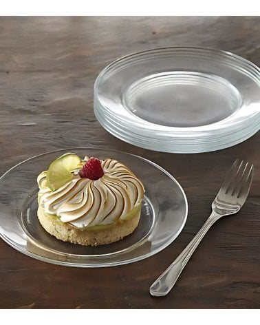 Plato de Postre Transparente Lys de Duralex