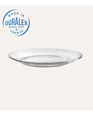 Plato Llano Transparente Lys de Duralex