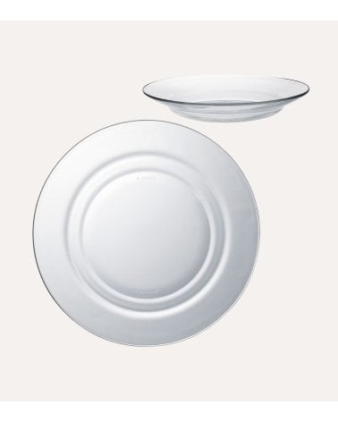 Plato Hondo Transparente Lys de Duralex