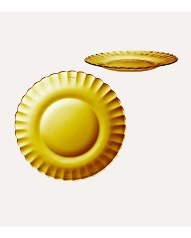 Plato de Postre Ambar Picardie de Duralex
