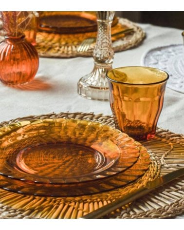 Set de 4 Vasos Ambar Picardie de Duralex