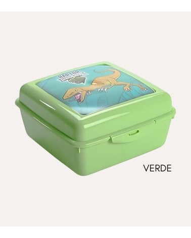 Fiambrera Cuadrada Infantil Fantasy Animals