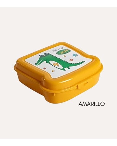 Sandwichera de Plástico Fantasy Animals