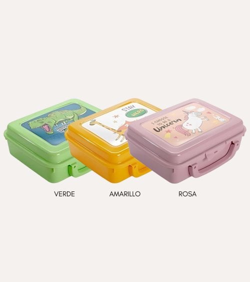Sandwichera con Asa Fantasy Animals